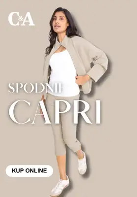 C&A - gazetka promocyjna Spodnie capri od wtorku 26.05 