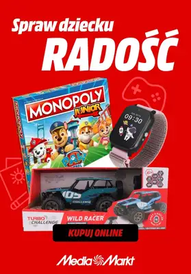 Media Markt - gazetka promocyjna Prezenty na Dzień Dziecka! od wtorku 26.05 do poniedziałku 01.06