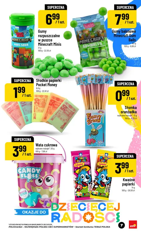 POLOmarket - gazetka promocyjna Okazje do dziecięcej radości od środy 27.05 do wtorku 02.06 - strona 7