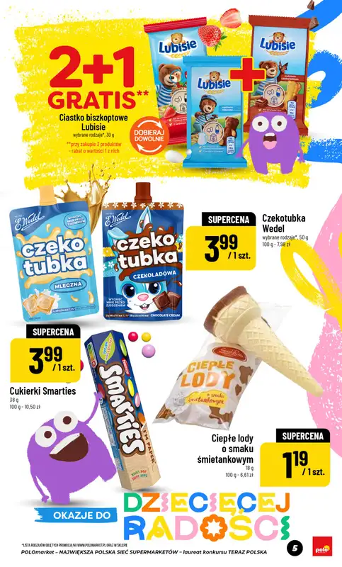 POLOmarket - gazetka promocyjna Okazje do dziecięcej radości od środy 27.05 do wtorku 02.06 - strona 5