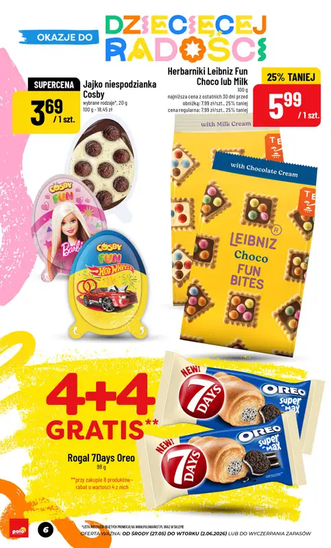 POLOmarket - gazetka promocyjna Okazje do dziecięcej radości od środy 27.05 do wtorku 02.06 - strona 6