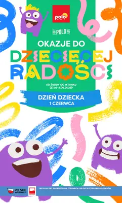 POLOmarket - gazetka promocyjna Okazje do dziecięcej radości od środy 27.05 do wtorku 02.06