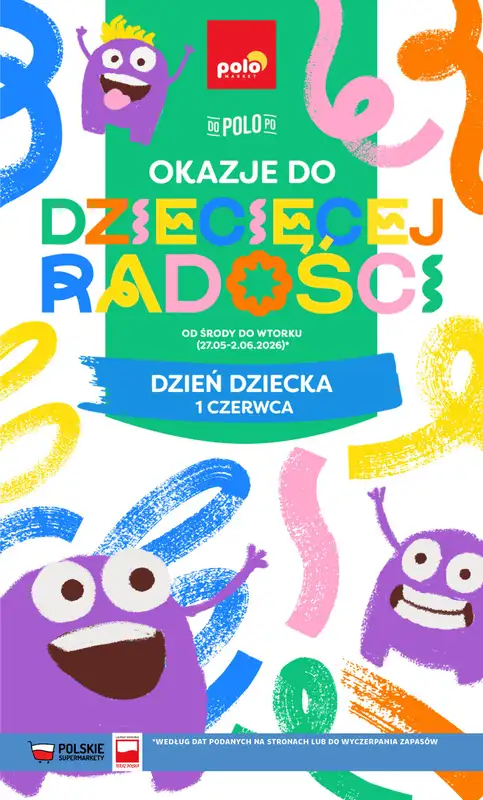 POLOmarket - gazetka promocyjna Okazje do dziecięcej radości  