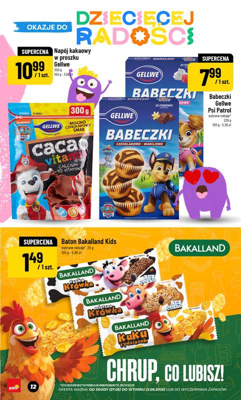POLOmarket - gazetka promocyjna Okazje do dziecięcej radości od środy 27.05 do wtorku 02.06 - strona 12