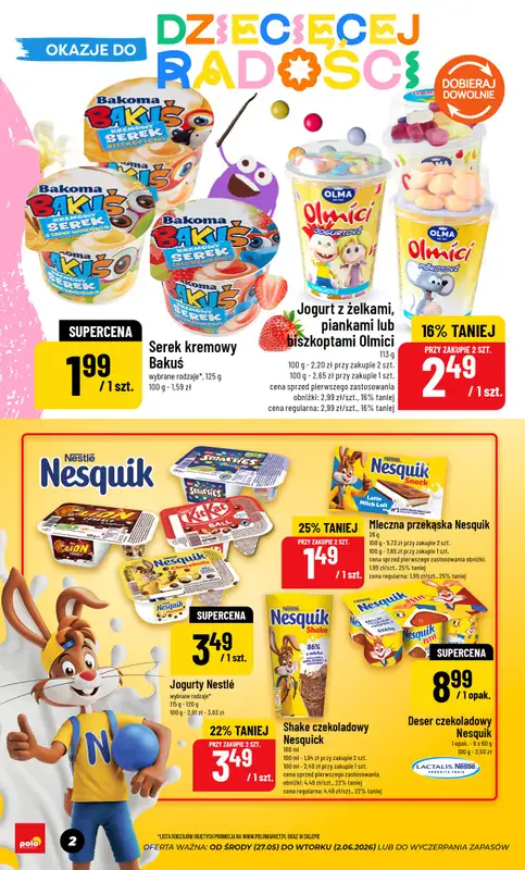 POLOmarket - gazetka promocyjna Okazje do dziecięcej radości   - strona 2