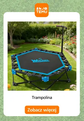 Temu - gazetka promocyjna Trampoliny ogrodowe od wtorku 26.05  - strona 4