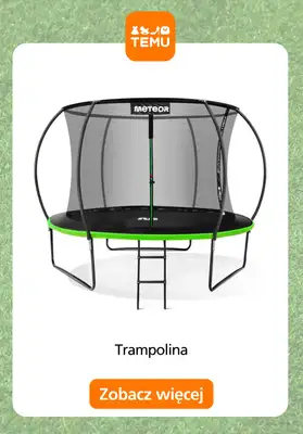 Temu - gazetka promocyjna Trampoliny ogrodowe od wtorku 26.05  - strona 6