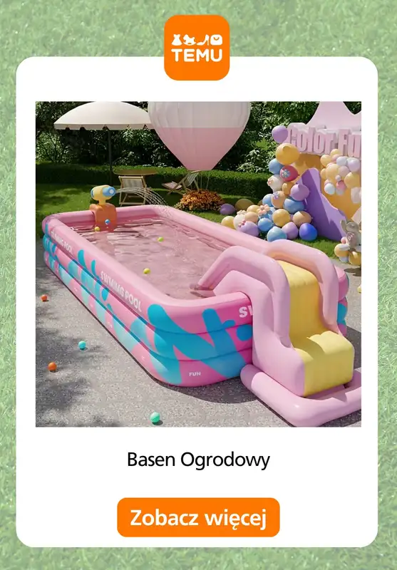 Temu - gazetka promocyjna Baseny ogrodowe od środy 27.05 do środy 10.06 - strona 3