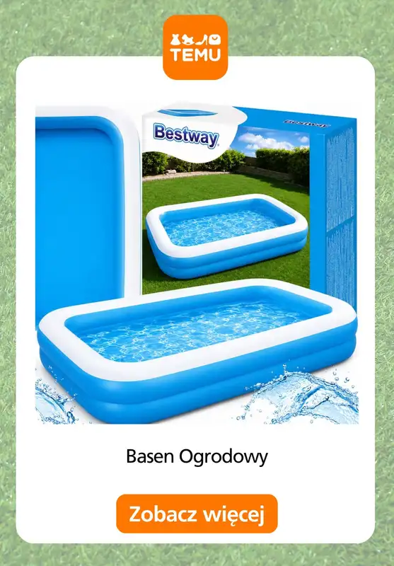 Temu - gazetka promocyjna Baseny ogrodowe od środy 27.05 do środy 10.06 - strona 10