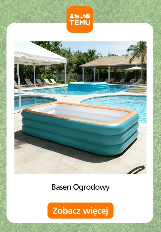 Temu - gazetka promocyjna Baseny ogrodowe od środy 27.05 do środy 10.06 - strona 8