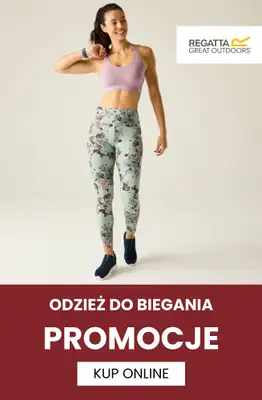 Regatta - gazetka promocyjna Odzież do biegania PROMOCJE od wtorku 26.05 do czwartku 04.06