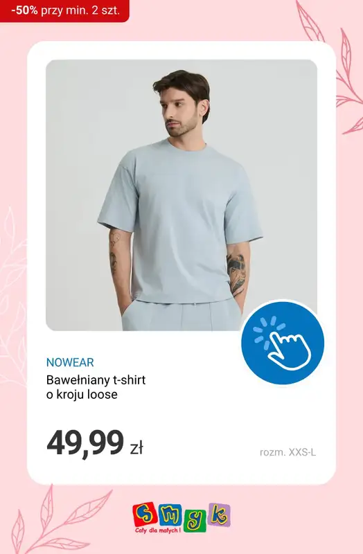 Smyk - gazetka promocyjna Cała marka NOWEAR -50% przy zakupie min. 2 szt. od wtorku 26.05 do poniedziałku 01.06 - strona 4