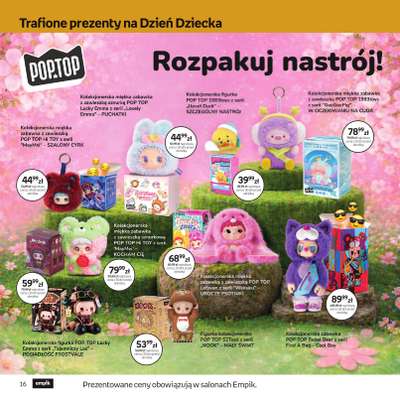Dzień Dziecka - gazetka promocyjna Empik I Dzień Dziecka od środy 20.05 do wtorku 02.06 - strona 16