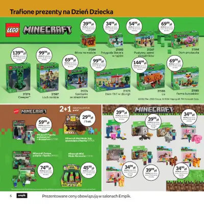 Dzień Dziecka - gazetka promocyjna Empik I Dzień Dziecka od środy 20.05 do wtorku 02.06 - strona 6