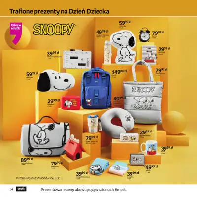 Dzień Dziecka - gazetka promocyjna Empik I Dzień Dziecka od środy 20.05 do wtorku 02.06 - strona 54