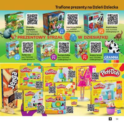 Empik - gazetka promocyjna Dzień Dziecka od środy 20.05 do wtorku 02.06 - strona 59