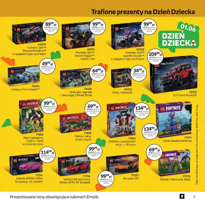 Empik - gazetka promocyjna Dzień Dziecka od środy 20.05 do wtorku 02.06 - strona 3