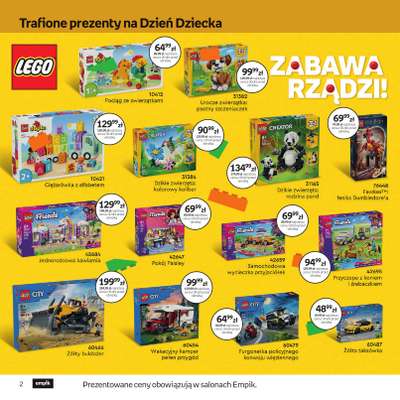 Empik - gazetka promocyjna Dzień Dziecka od środy 20.05 do wtorku 02.06 - strona 2