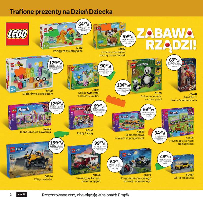 Empik - gazetka promocyjna Dzień Dziecka od środy 20.05 do wtorku 02.06 - strona 2