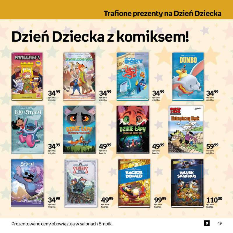 Empik - gazetka promocyjna Dzień Dziecka od środy 20.05 do wtorku 02.06 - strona 49