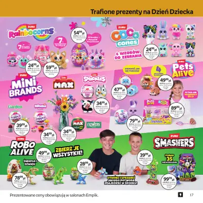 Empik - gazetka promocyjna Dzień Dziecka od środy 20.05 do wtorku 02.06 - strona 17