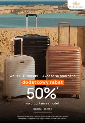 BEST SALE - gazetka promocyjna Wittchen | Dodatkowe -50% na drugą walizkę i plecak od wtorku 26.05 