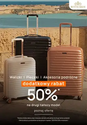 BEST SALE - gazetka promocyjna Wittchen | Dodatkowe -50% na drugą walizkę i plecak od wtorku 26.05 