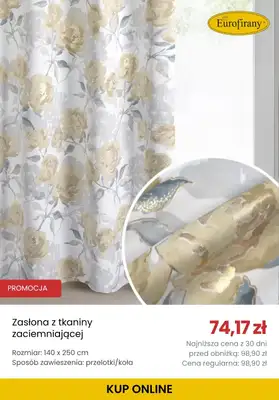 BEST SALE - gazetka promocyjna Eurofirany | Do -25% na zasłony od wtorku 26.05 do wtorku 09.06 - strona 6