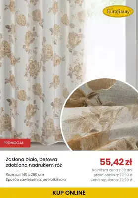 BEST SALE - gazetka promocyjna Eurofirany | Do -25% na zasłony od wtorku 26.05 do wtorku 09.06 - strona 4