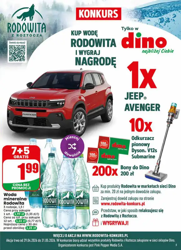 Dino - gazetka promocyjna Gazetka 22 / 2026 od środy 27.05 do wtorku 02.06 - strona 5