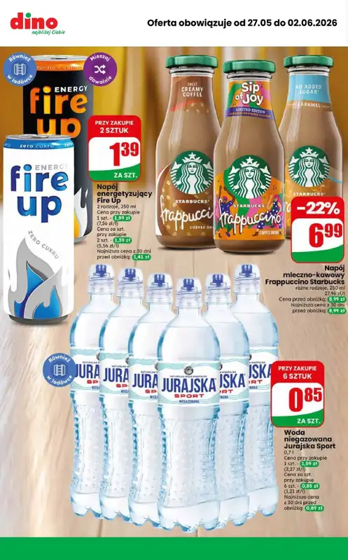 Dino - gazetka promocyjna Najlepsze promocje! od środy 27.05 do wtorku 02.06 - strona 6