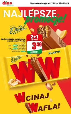 Dino - gazetka promocyjna Najlepsze promocje! od środy 27.05 do wtorku 02.06