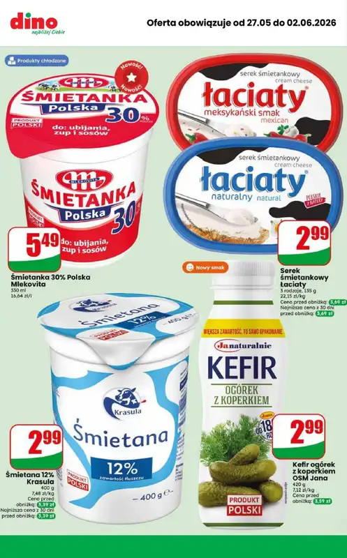 Dino - gazetka promocyjna Najlepsze promocje! od środy 27.05 do wtorku 02.06 - strona 8