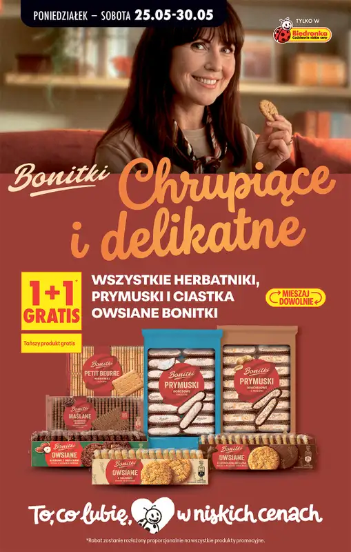 Biedronka - gazetka promocyjna Od poniedziałku, Z ladą tradycyjną od poniedziałku 25.05 do soboty 30.05 - strona 74