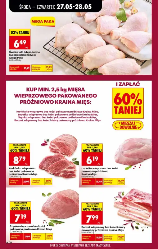 Biedronka - gazetka promocyjna Od środy od środy 27.05 do wtorku 02.06 - strona 26