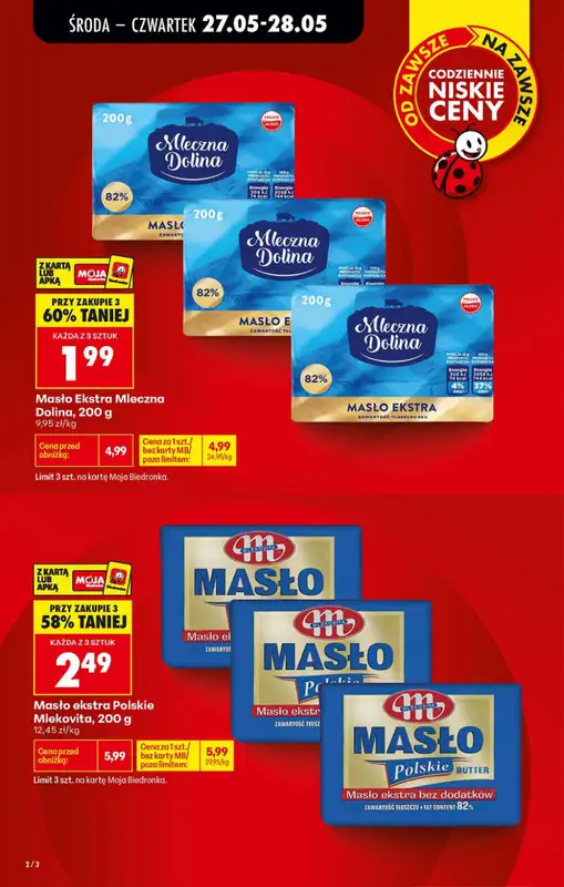 Biedronka - gazetka promocyjna Od środy   - strona 2
