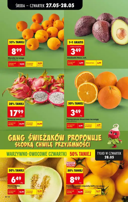 Biedronka - gazetka promocyjna Od środy, Z ladą tradycyjną od środy 27.05 do wtorku 02.06 - strona 24