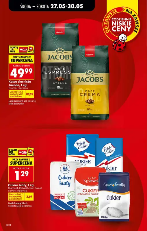 Biedronka - gazetka promocyjna Od środy, Z ladą tradycyjną od środy 27.05 do wtorku 02.06 - strona 10