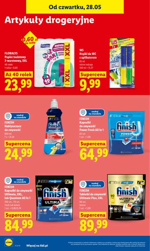 Lidl - gazetka promocyjna Oferta od czwartku od czwartku 28.05 do soboty 30.05 - strona 82
