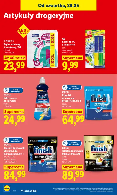 Lidl - gazetka promocyjna Oferta od czwartku od czwartku 28.05 do soboty 30.05 - strona 82