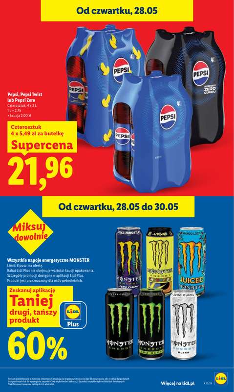 Lidl - gazetka promocyjna Oferta od czwartku od czwartku 28.05 do soboty 30.05 - strona 21