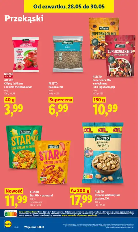 Lidl - gazetka promocyjna Oferta od czwartku od czwartku 28.05 do soboty 30.05 - strona 72