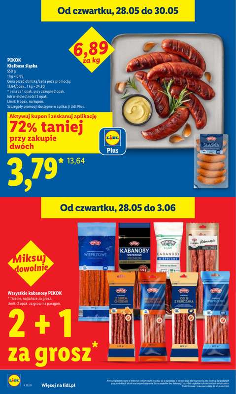 Lidl - gazetka promocyjna Oferta od czwartku od czwartku 28.05 do soboty 30.05 - strona 14