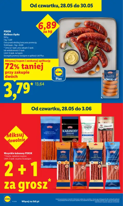 Lidl - gazetka promocyjna Oferta od czwartku od czwartku 28.05 do soboty 30.05 - strona 14