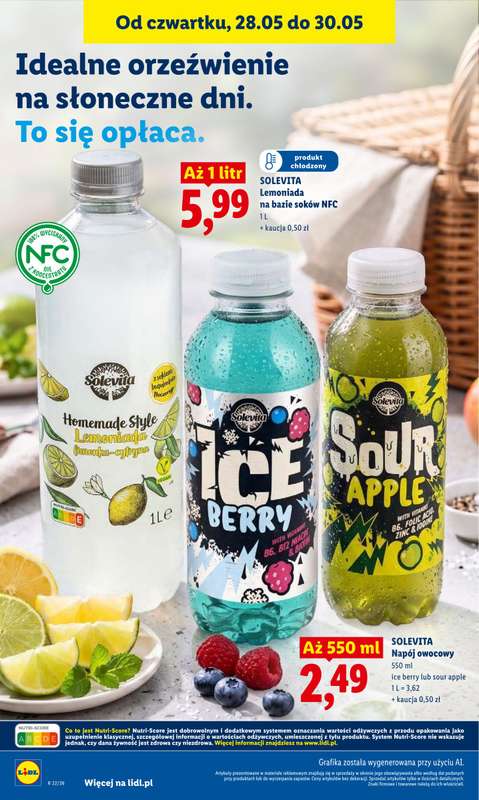 Lidl - gazetka promocyjna Oferta od czwartku od czwartku 28.05 do soboty 30.05 - strona 66