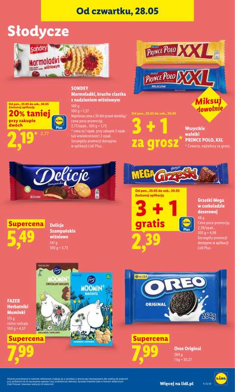 Lidl - gazetka promocyjna Oferta od czwartku od czwartku 28.05 do soboty 30.05 - strona 63