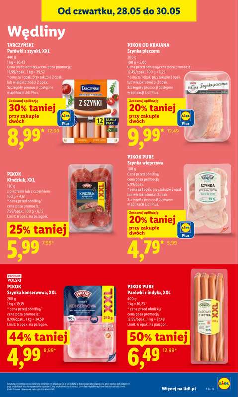 Lidl - gazetka promocyjna Oferta od czwartku od czwartku 28.05 do soboty 30.05 - strona 55