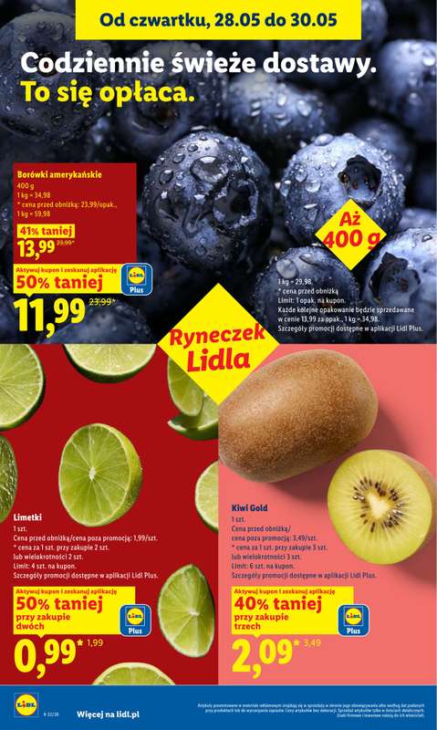 Lidl - gazetka promocyjna Oferta od czwartku od czwartku 28.05 do soboty 30.05 - strona 38