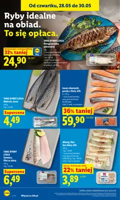 Lidl - gazetka promocyjna Oferta od czwartku od czwartku 28.05 do soboty 30.05 - strona 46