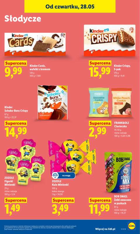 Lidl - gazetka promocyjna Oferta od czwartku od czwartku 28.05 do soboty 30.05 - strona 61